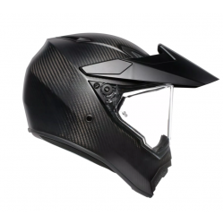 Мото каска AGV AX9 Mono Matt Carbon E2206