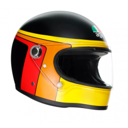 Мото каска AGV X3000 Multi Gasoline Matt Black/Orange E2205