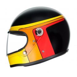Мото каска AGV X3000 Multi Gasoline Matt Black/Orange E2205