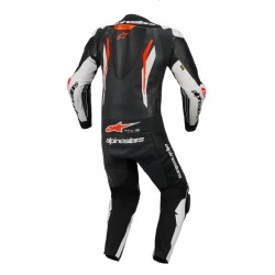 МЪЖКИ КОЖЕН MOTO ЕКИП ALPINESTARS GP TECH V5 Black/White/ Fluo Red