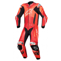 МЪЖКИ КОЖЕН MOTO ЕКИП ALPINESTARS 1-pcs GP Plus v4 Sprint Red Fluo