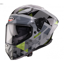 Мото каска Caberg Drift Evo II Prism R2 Grey/Black/Yellow Fluo E2206