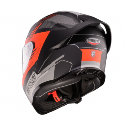 Мото каска Caberg Roxter COLT R9 Matt Black/Red Fluo/Grey E2206
