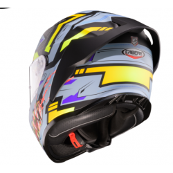 Мото каска Caberg Roxter HUNTER Matt Black/Grey/Yellow Fluo