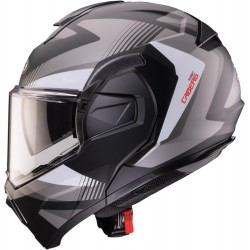 Мото каска Caberg Trip Lunar S6 Matt Black/Grey/White E2206