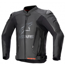 Мъжко кожено мото яке Alpinestars GP Plus R V4 Rideknit Black/Black