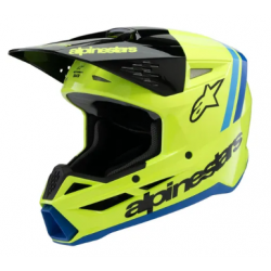 ДЕТСКА КАСКА ALPINESTARS YTH SM3 RADIUM YL/BK/B