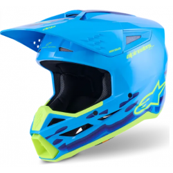 КАСКА ALPINESTARS SM3 FORCE CYAN