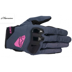 ДАМСКИ РЪКАВИЦИ ALPINESTARS STELLA CHROME Asphalt Black/Blue/Purple
