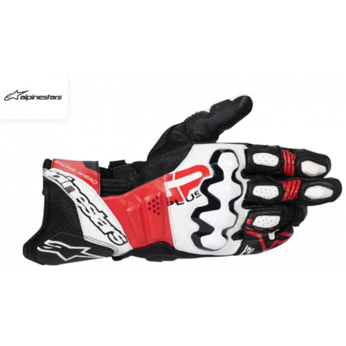 РЪКАВИЦИ ALPINESTARS GP Plus R V3 Black/White/Bright Red