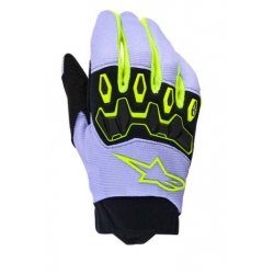 ДЕТСКИ РЪКАВИЦИ ALPINESTARS Youth Full Bore v2 Purple/Fluo Yellow