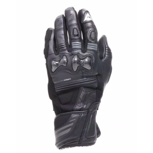Дамски кожени мото ръкавици Dainese Reacto Carbon Long Black/Anthracite