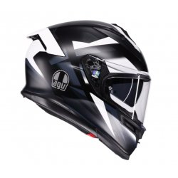 Мото каска AGV K7 MPLK Glimpse Matt Black/White E2206