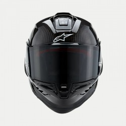 Мото каска Alpinestars Supertech R10 Solid Black Carbon Matte/Glossy