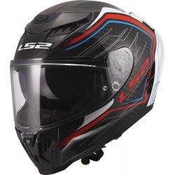 Мото каска LS2 FF807 Dragon Subic White/Blue/Red