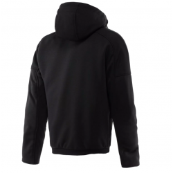 Мото суитшърт Dainese Bovisa Safety Hoodie Full-Zip Black/White