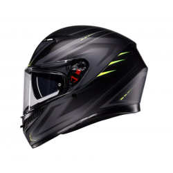 Мото каска AGV K3 Syth Matt Black/Yellow Fluo E2206