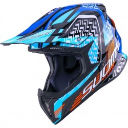 КАСКА SUOMY X-Wing MOTLEY BLUE/BLECK