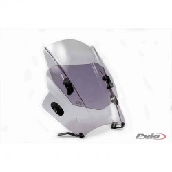 PUIG UP&DOWN SCREEN TRIUMPH BONNEVILLE T120 16-19 LIGHT SMOKE