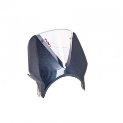 PUIG WINDSCREEN UNIV. VISION SUZUKI SV1000 03-07 CARBON-TRANSPARENT
