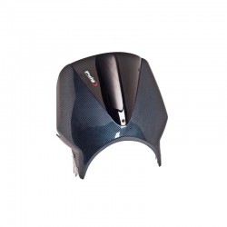 PUIG WINDSCREEN UNIV. VISION TRIUMPH THRUXTON RS 20-23 CARBON-BLACK