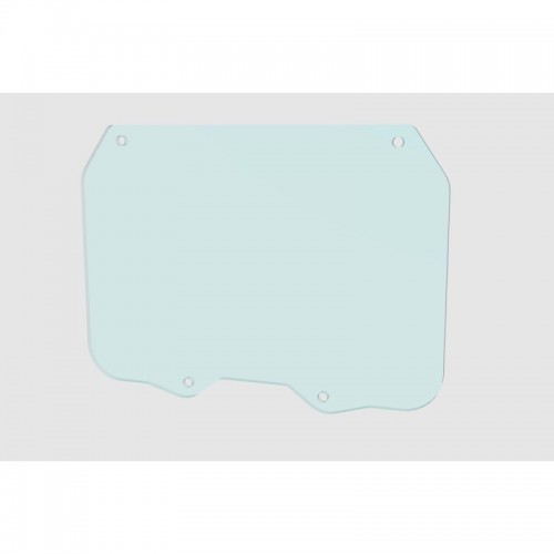 RACINGBIKE SPARE GLASS DASHBOARD PROTECTION ECUMASTER ADU5-REV2 YAMAHA YZF-R3 19-24 TRANSPARENT