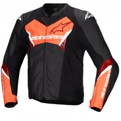 КОЖЕНО ЯКЕ ALPINESTARS Faster v3 Black/Red Fluo
