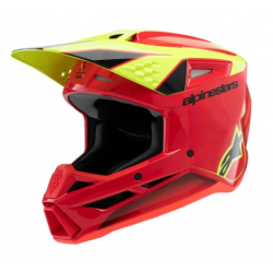 ДЕТСКА КАСКА ALPINESTARS SM3 Youth Fray Red/Yellow Fluo/Black