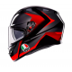 КАСКА AGV K3 E2206 - STRIGA BLACK/GREY/RED