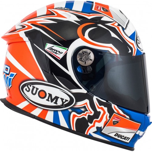 КАСКА SUOMY SR SPORT DOVIZIOSO GP REPLICA DUCATI