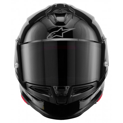 Мото каска Alpinestars S-R7 Solid Black Glossy E2206