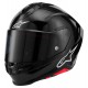 Мото каска Alpinestars S-R7 Solid Black Glossy E2206