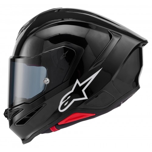 Мото каска Alpinestars S-R7 Solid Black Glossy E2206