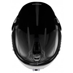 Мото каска Alpinestars S-R7 Solid Black Glossy E2206