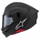 Мото каска Alpinestars S-R7 Solid Black Matt E2206