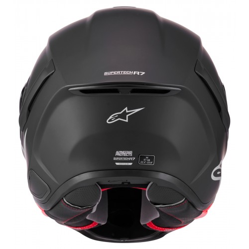 Мото каска Alpinestars S-R7 Solid Black Matt E2206