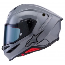 Мото каска Alpinestars S-R7 Solid Gray Glossy E2206