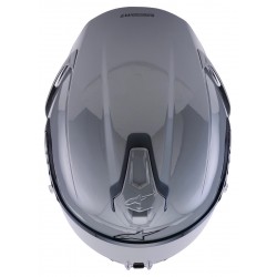 Мото каска Alpinestars S-R7 Solid Gray Glossy E2206