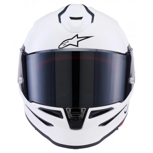 Мото каска Alpinestars S-R7 Solid White Glossy E2206