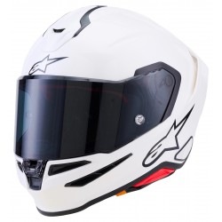 Мото каска Alpinestars S-R7 Solid White Glossy E2206